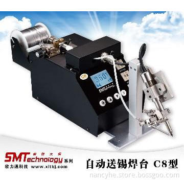 SMTechnology soldering station C8/combine solder feeder and soldering